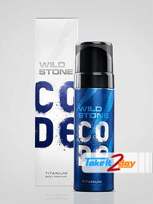 Wild Stone Code Titanium Perfumed Body Spray For Men 120 ML